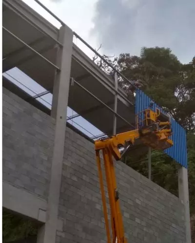 fechamento de galpão